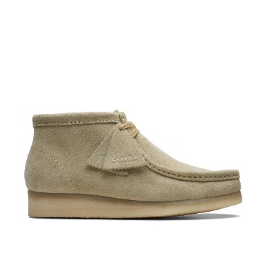 【 NEW 】WOMENS WALLABEE BOOT MAPLE SUEDE 26155520